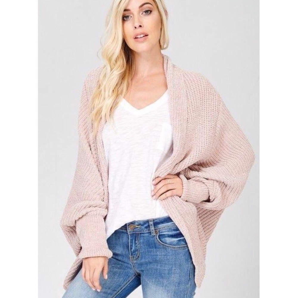 Super Soft Chenille Cardigan
